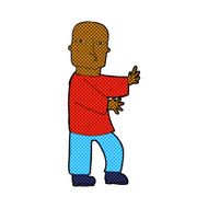 comic cartoon tough man N4