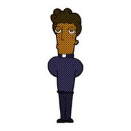 comic cartoon priest N2