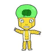 comic cartoon future robot N2