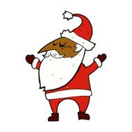 comic cartoon santa claus N35