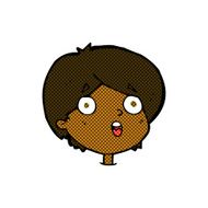 comic cartoon amazed expression N2