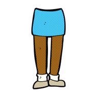 comic cartoon legs N13