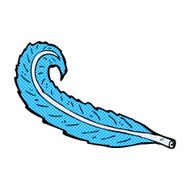 comic cartoon feather N10
