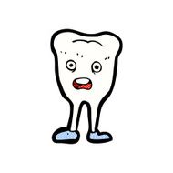 comic cartoon happy tooth N9