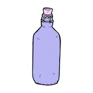 comic cartoon traditional bottle N4