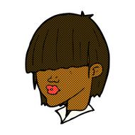 comic cartoon fashion haircut N2