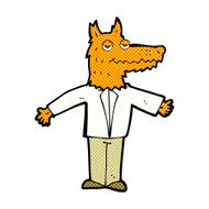 comic cartoon wolf N5