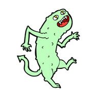 comic cartoon monster N9