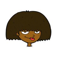 comic cartoon mean female face N2