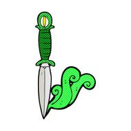 comic cartoon mystic dagger N2