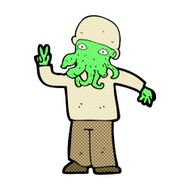 comic cartoon cool alien N2