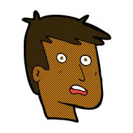 comic cartoon unhappy face N4