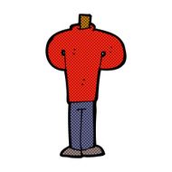 comic cartoon body standing still (mix and match cartoons N2