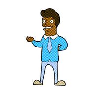 comic cartoon salesman N2