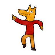 comic cartoon fox man N5