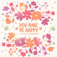flowers card