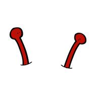 comic cartoon alien antennae N3