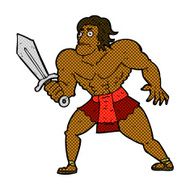 comic cartoon fantasy hero man N2
