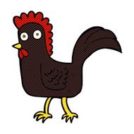 comic cartoon chicken N4