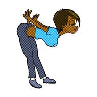 comic cartoon sexy woman N3