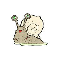 comic cartoon gross slug N3
