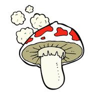 comic cartoon toadstool N13