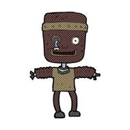 comic cartoon robot N32