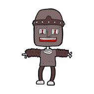 comic cartoon robot N33