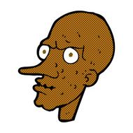 comic cartoon evil old man N2