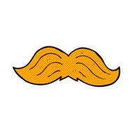 comic cartoon ginger mustache