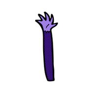 comic cartoon halloween vampire arm N6