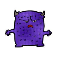 comic cartoon little alien N2