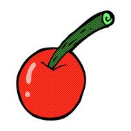 comic cartoon cherry symbol