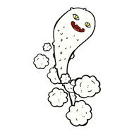 comic cartoon spooky ghost N9