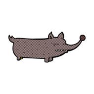 comic cartoon funny little dog N3