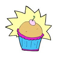 comic cartoon cupcake N10
