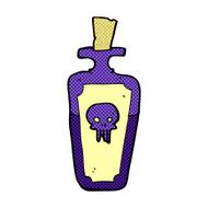comic cartoon potion bottle N2