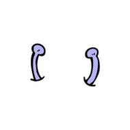 comic cartoon alien antennae N4