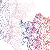 Vector abstract invitation card N2