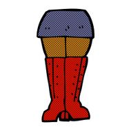 comic cartoon legs N14