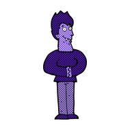 comic cartoon vampire N26