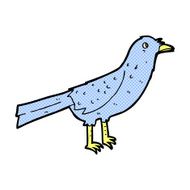 comic cartoon crow N3