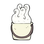 comic cartoon bucket N6