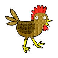 funny comic cartoon chicken N2
