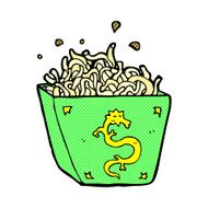comic cartoon noodle box N8