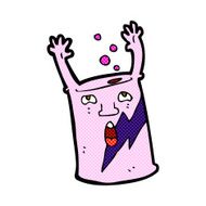 comic cartoon soda can character N2