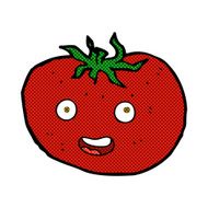 comic cartoon tomato N23