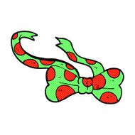 comic cartoon bow tie N19