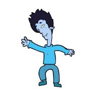 comic cartoon halloween vampire N3