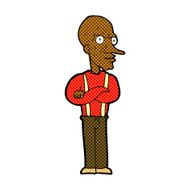 comic cartoon mean old man N2